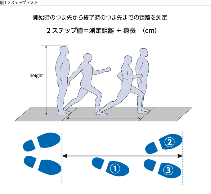 図1:2ステップテスト